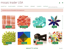 Tablet Screenshot of mosaictraderusa.com